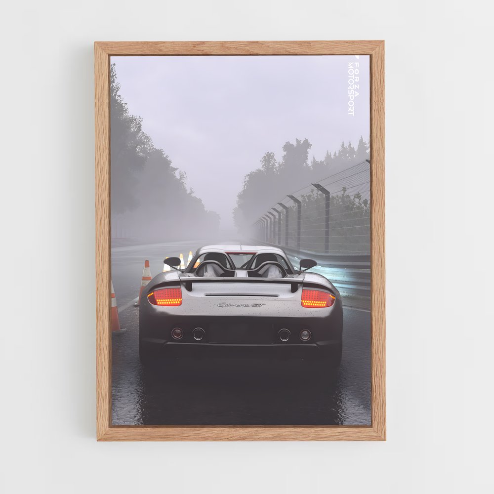 Poster Carrera GT Éblouissant – affiche Porsche (vue 4)